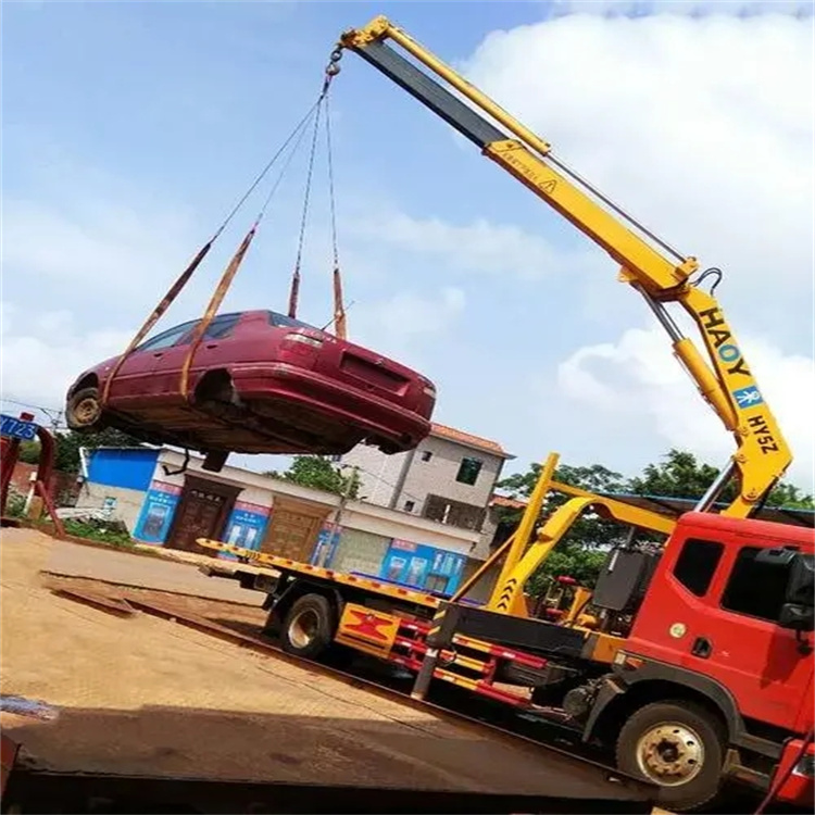 石家庄裕华吊车救援小汽车怎么吊